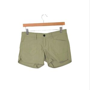 Flylow Women's Shorts Light Green Sz 26 Outdoor‎ 4" Inseam Hiking